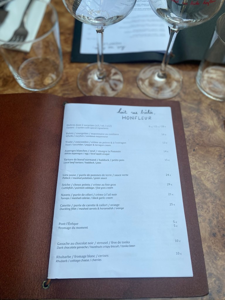 Huître Brûlée, Honfleur